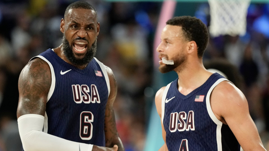 โอลิมปิก 2024 LeBron James Steph Curry