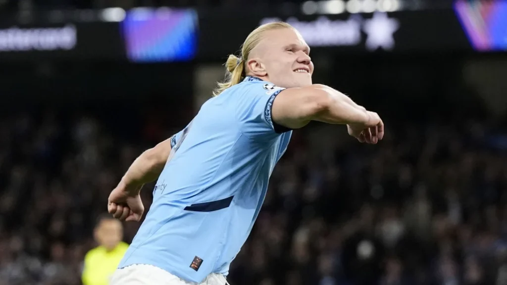 Man City 5-0 Sparta Prague Erling Haaland