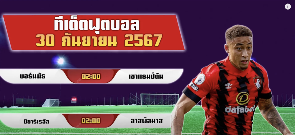 วิเคราะห์บอล 30 กันยายน 2567