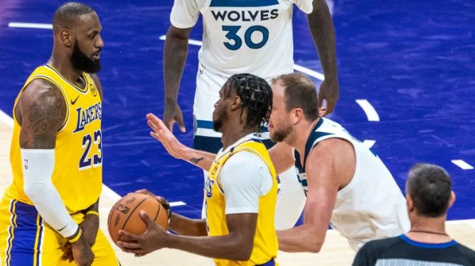 LeBron James and Bronny James